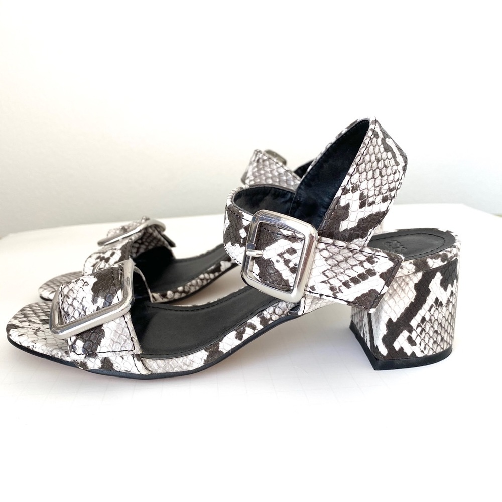 ASOS Faux Snakeskin Sandals. New w/out box. - Picture 5 of 5
